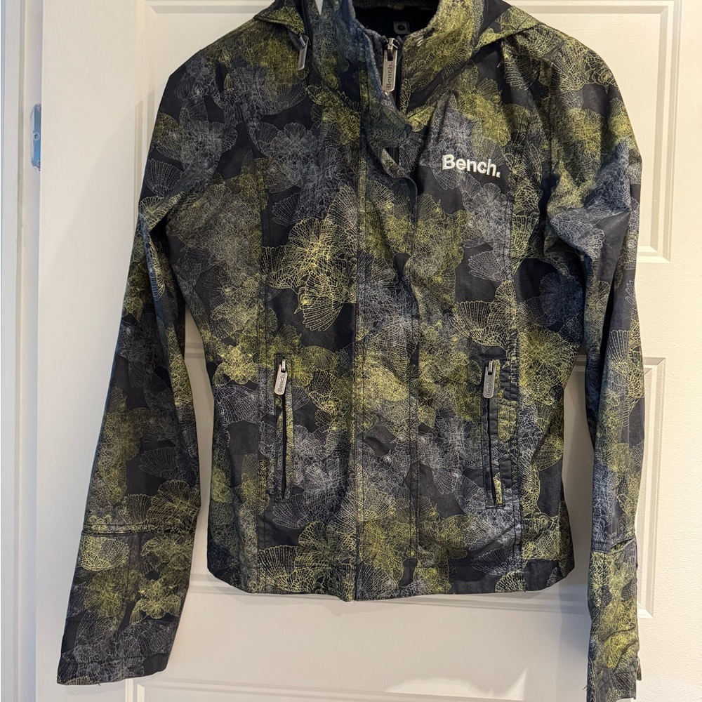 Bench Black and Yellow Graphic Jacket